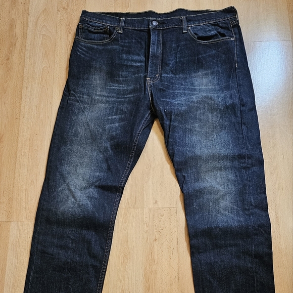 Levi's 508 Regular Taper Fit Jeans, Size 40 x 30, Dk Blue color - Picture 2 of 4